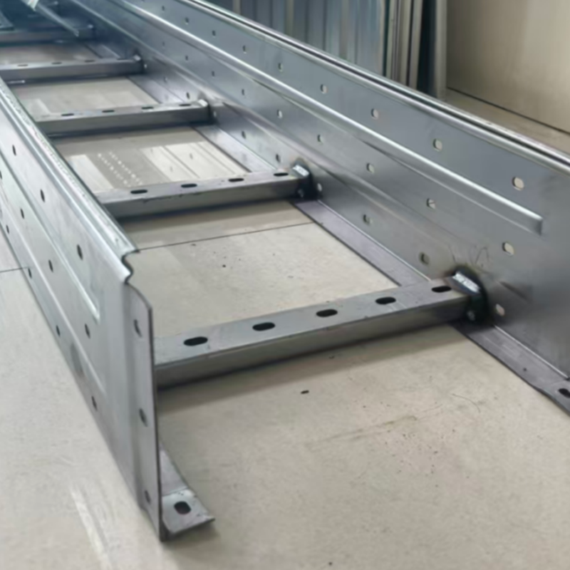 Welded ladder-type cable tray cold bending machine