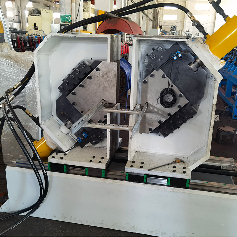 Integrated Ladder-Type Cable Tray Roll Forming Machine