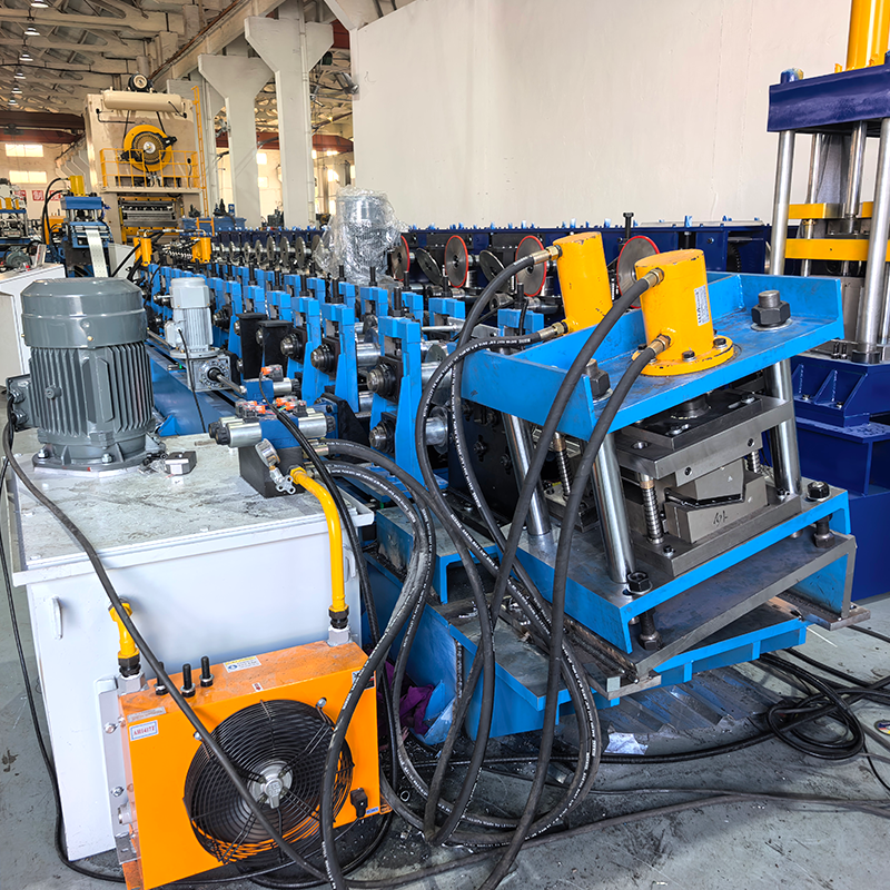 Welded ladder-type cable tray cold bending machine