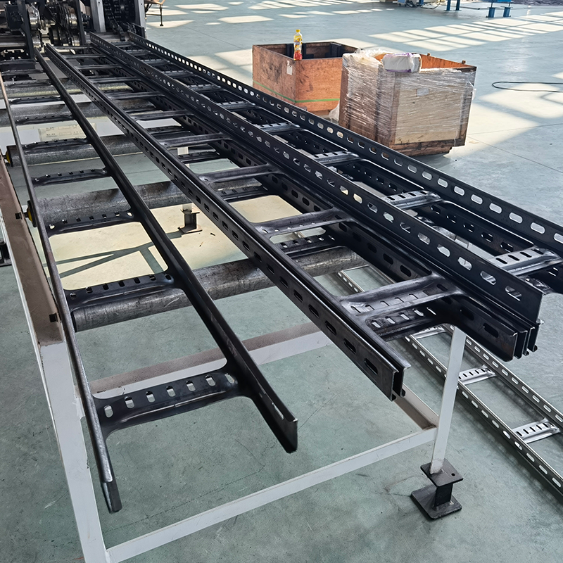Integrated Ladder-Type Cable Tray Roll Forming Machine