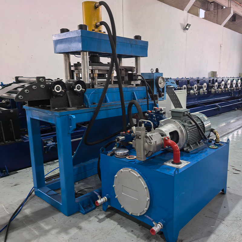 Welded ladder-type cable tray cold bending machine