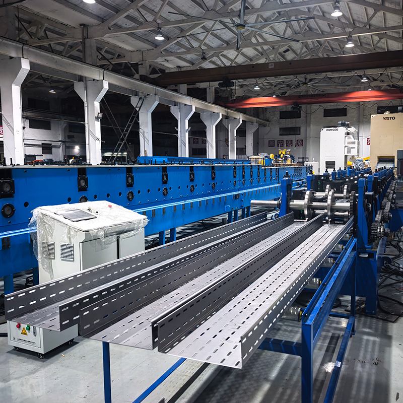 Middle East Cable Trays Roll Forming Machine