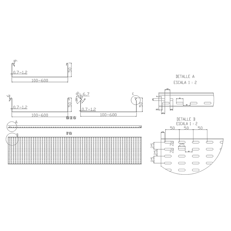 Middle East Cable Trays Roll Forming Machine