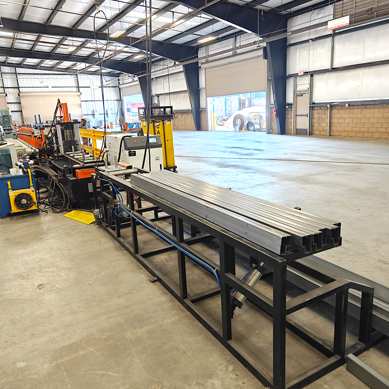 Shelf beam roll forming machine (P-type beam)