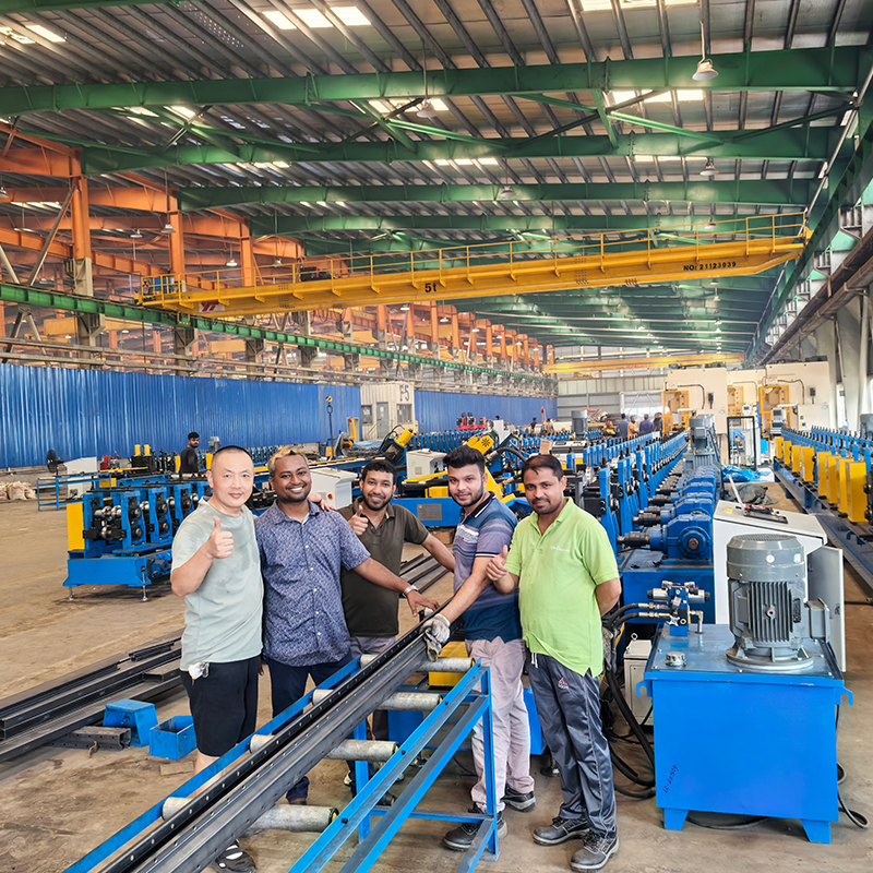 Rack Upright Roll Forming Machine