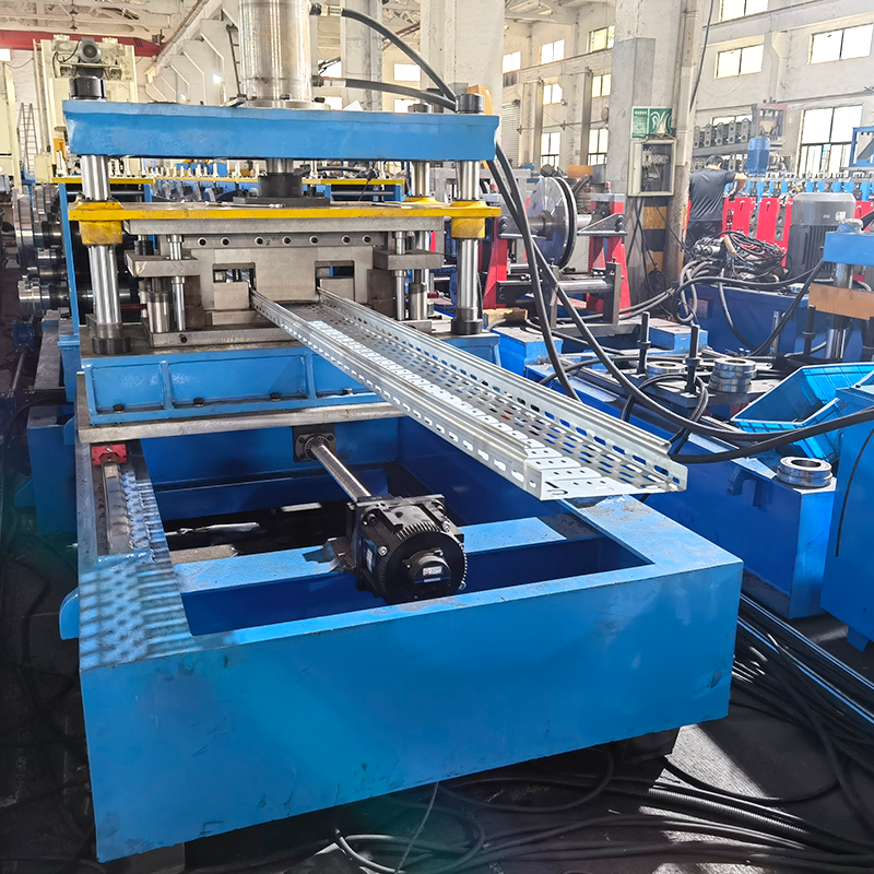 Overlap-Type Cable Tray Roll Forming Machine
