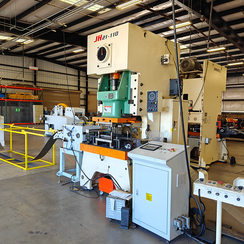 Rack Beam End Clip Stamping & Forming Machine