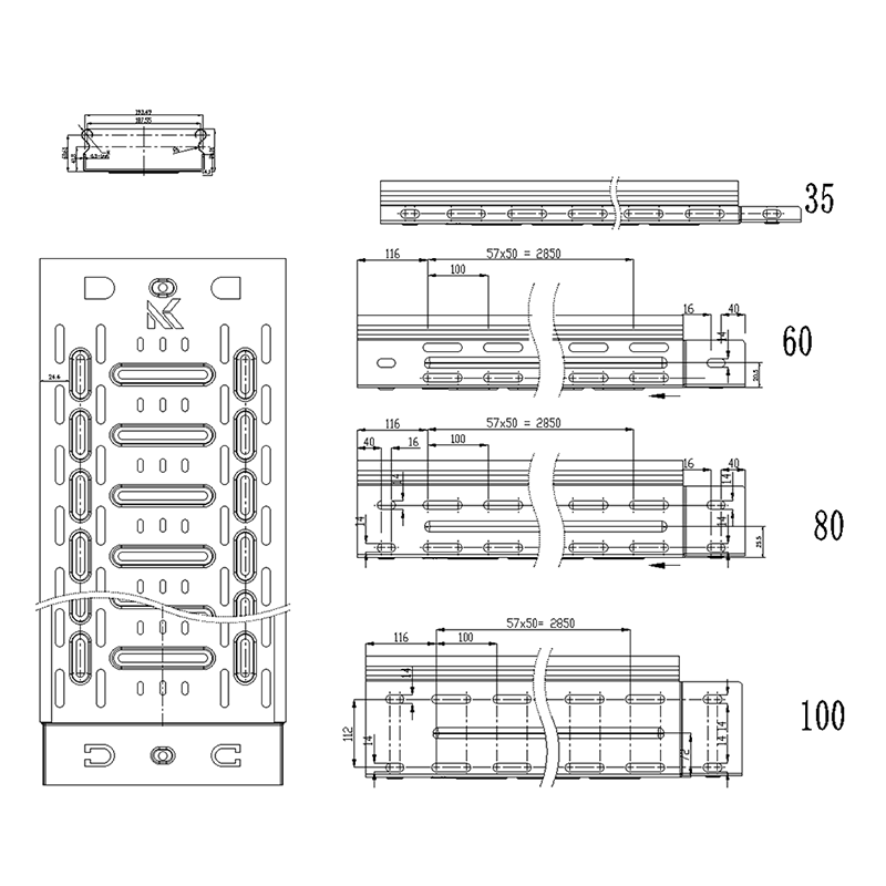 Overlap-Type Cable Tray Roll Forming Machine