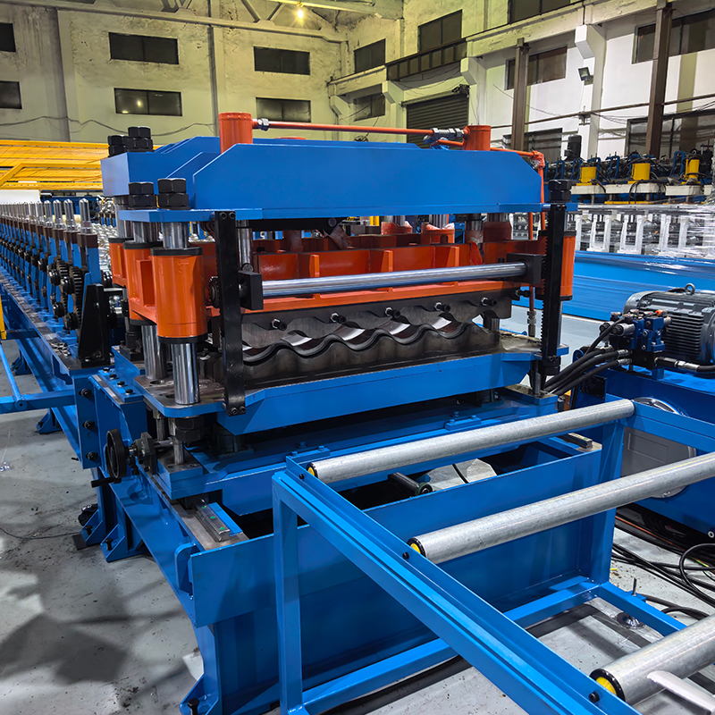 Antique-style Glazed Tile Roll Forming Machine