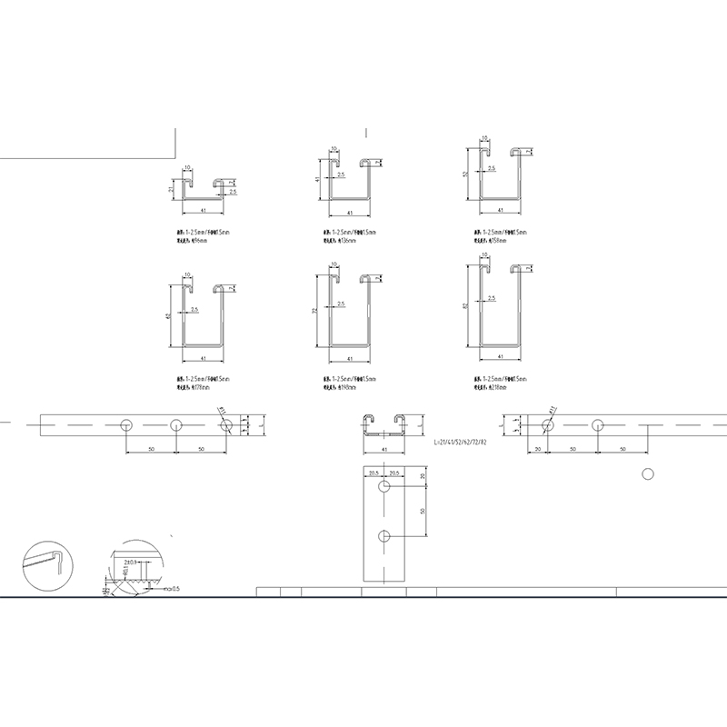 High-Speed  PV Mounting Roll Forming Machine