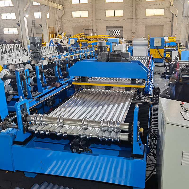 Wave Sheet Roll Forming Machine
