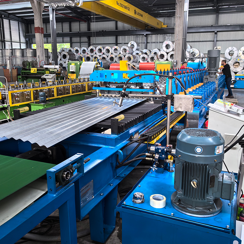 Wave Sheet Roll Forming Machine