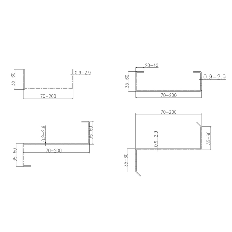 CZU+Cap Quick-Change Roll Forming Machine