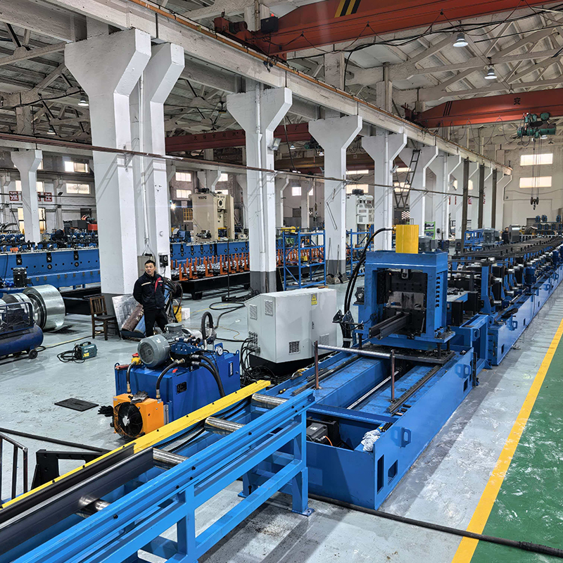 Solar Post Roll Forming Machine