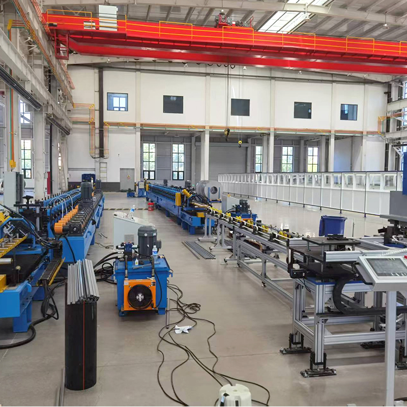 Solar Steel Frame Roll Forming Machine（Open frame)