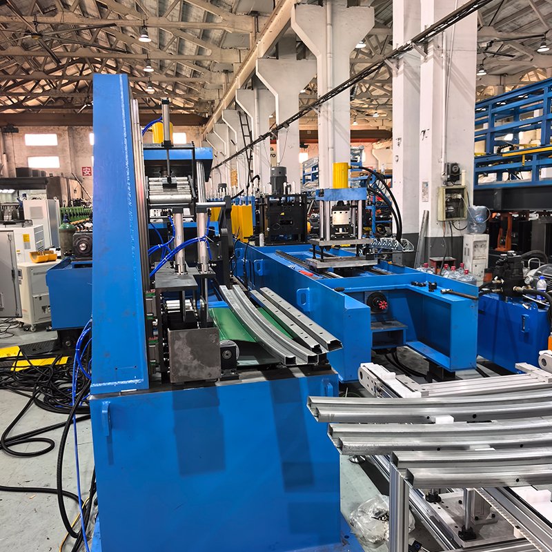Anti-Collision Beam Roll Forming Machine
