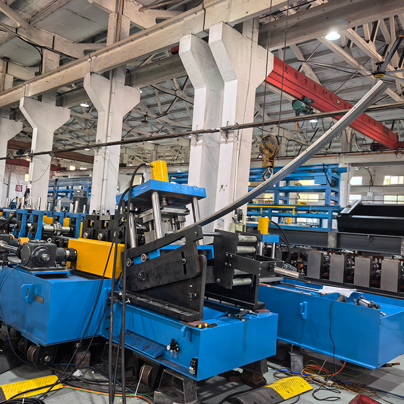Anti-Collision Beam Roll Forming Machine