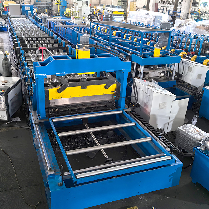 Laser straight seam welding truck body roll forming machine