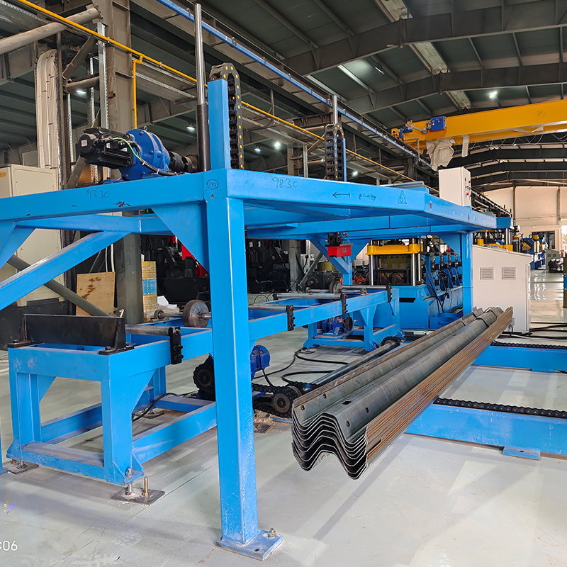 W‑Beam Guardrail Roll Forming Machine