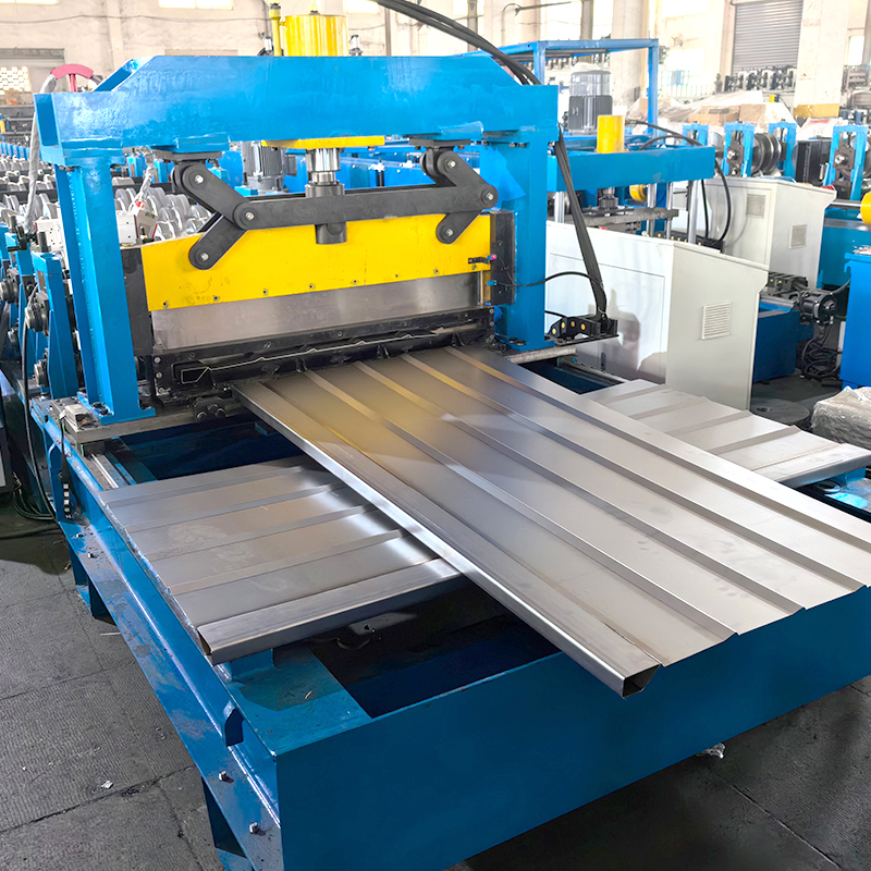 Laser straight seam welding truck body roll forming machine